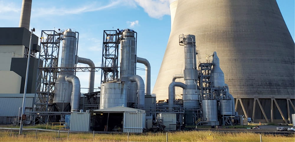 Zero Liquid Discharge facility at a large thermoelectric power plant.