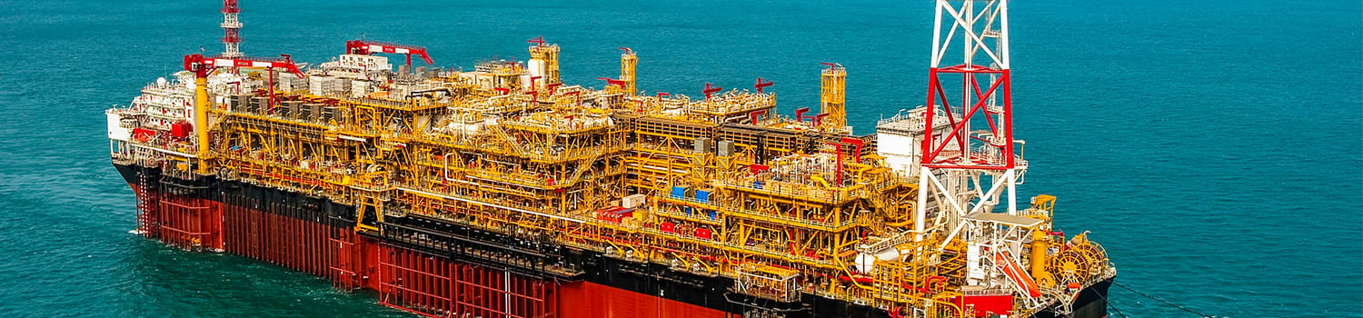 Oil and gas offshore FPSO oil rig