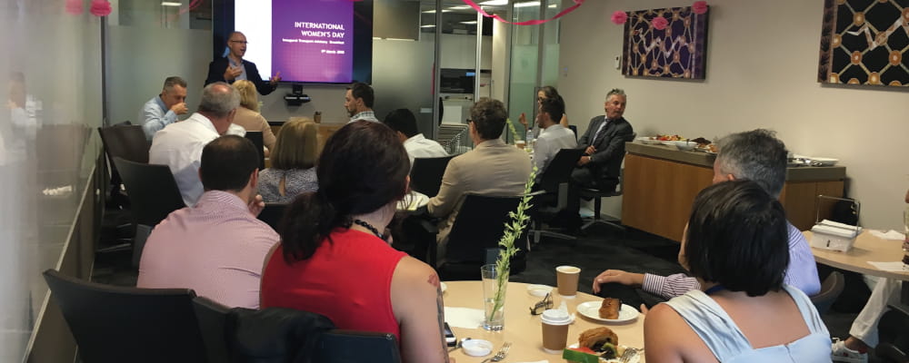 Brisbane International Women's Day event.